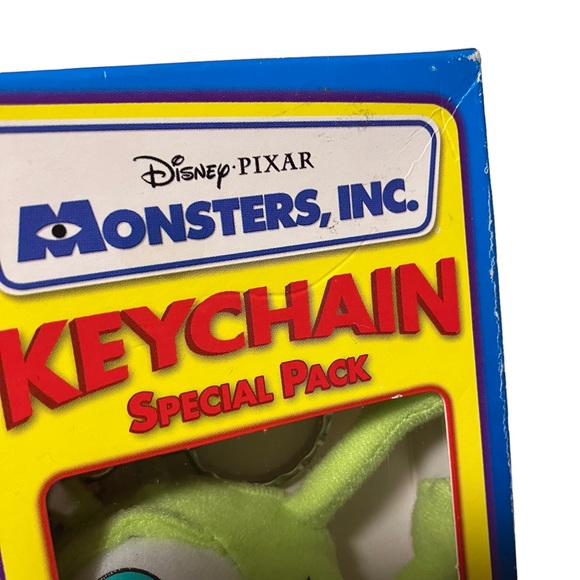 Vintage Monsters Inc Kraft Macaroni & Cheese Keychain Special NIB Disney Pixar - Picture 4 of 8